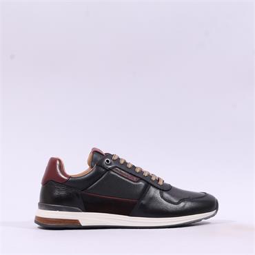 Ambitious Slow Classic Laced Trainer - Dark Brown Combi